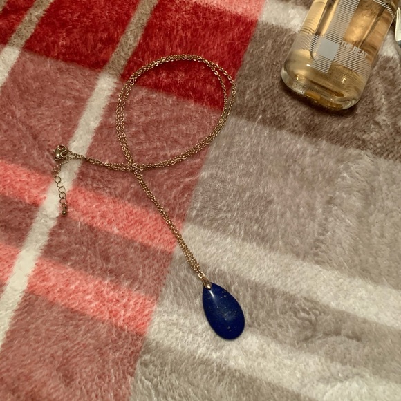 Lapis Lazuli & Gold Necklace - Picture 3 of 6